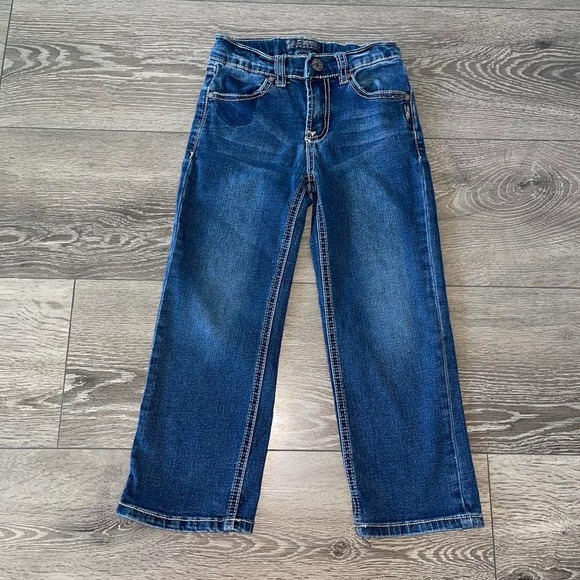 Other - Silver Jeans Co Garret Kids Medium Wash Straight Leg Denim Garret1122 Size 4